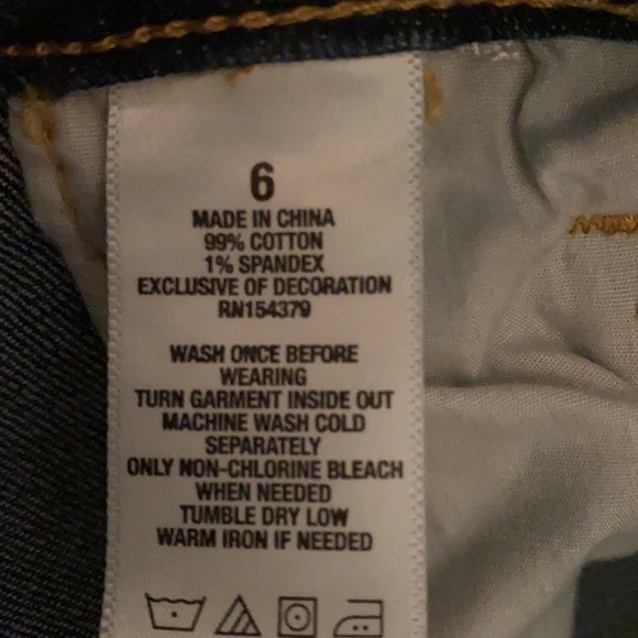 Aeropostale Midi Jean Shorts - Picture 3 of 3